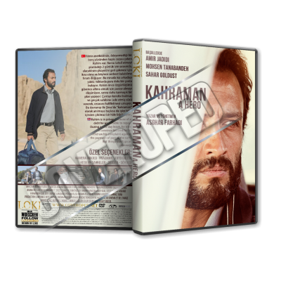 Kahraman - A Hero - 2021 Türkçe Dvd Cover Tasarımı